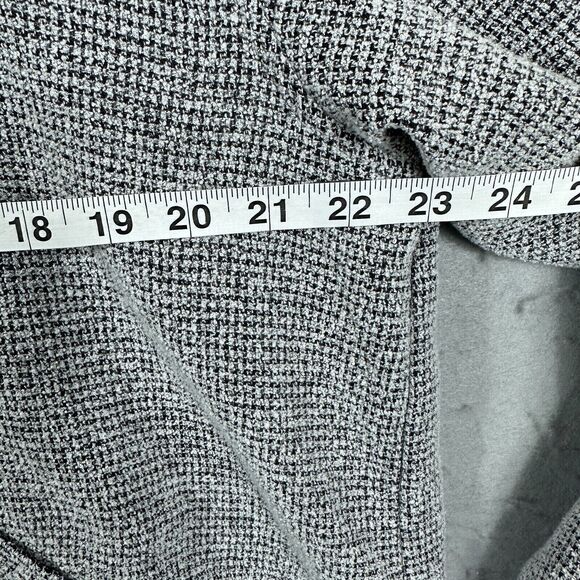 CJ Banks Womens Zip Up Coat Gray Collar Long Sleeve Plus Size 16W - Picture 5 of 10